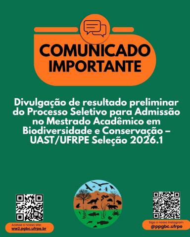 Imagem divulgando resultado preliminar etapa 1